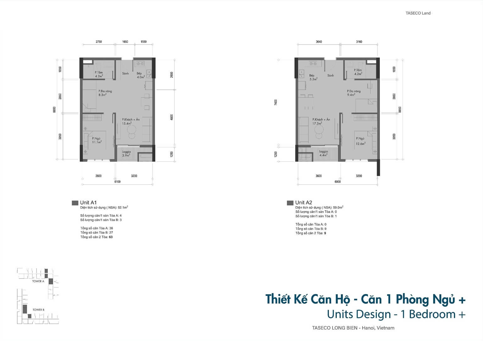 thiết kế căn hộ 1 phòng ngủ long biên central
